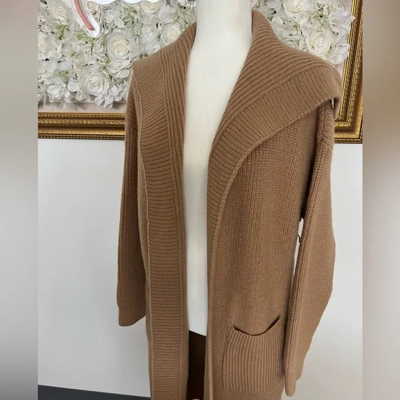 Rib Knit Longline Cardigan - Picture 4 of 4